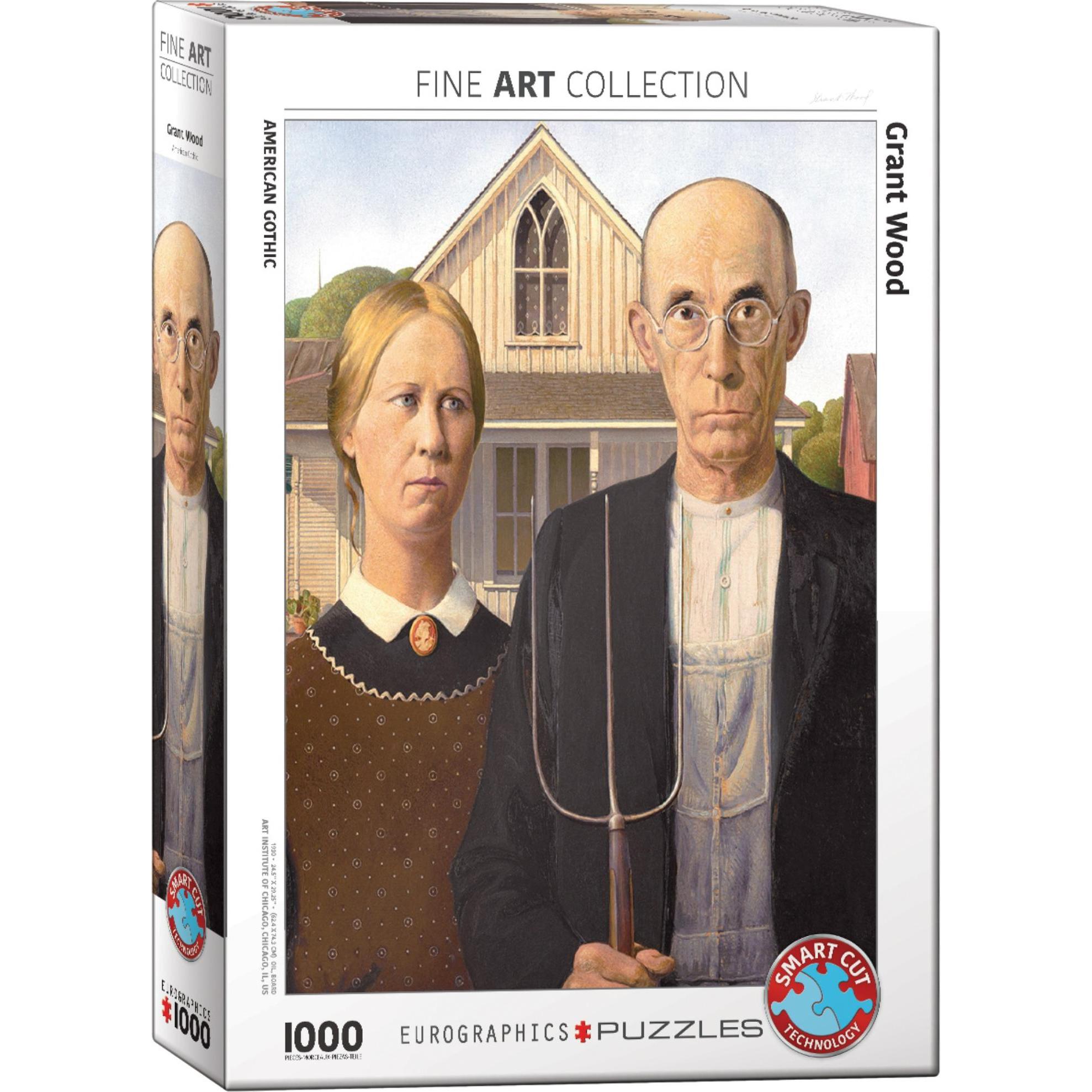 Eurographics American Gothic von Grant Wood (1000 Teile)