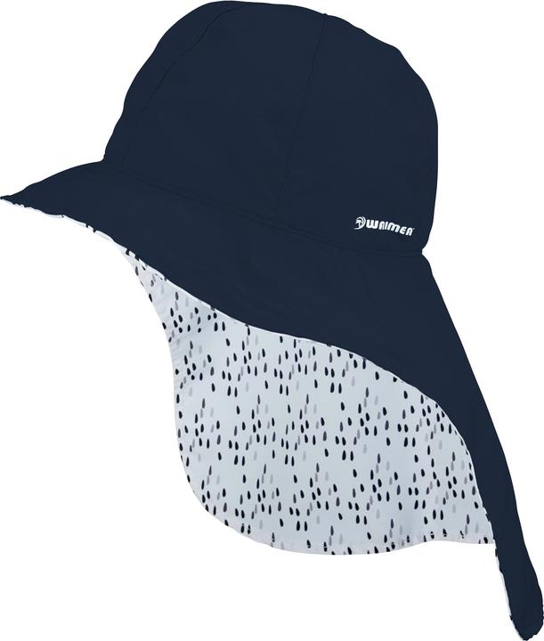 Image du produit NoName Babyhoed Bora UV40 2-Zijdig Achterklep Navy (Porte-bébé arrière)