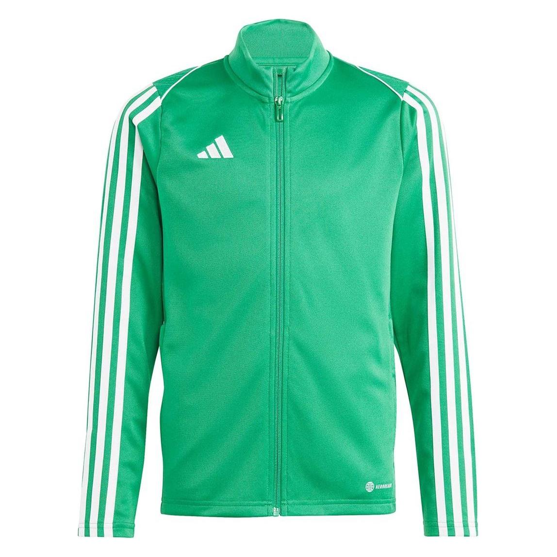 Adidas, Unisex, Voetbalshirt, Tiro 23 League Training žalias Megztinis IC7872 Vaikiškas (164cm) (164), Groen, 164