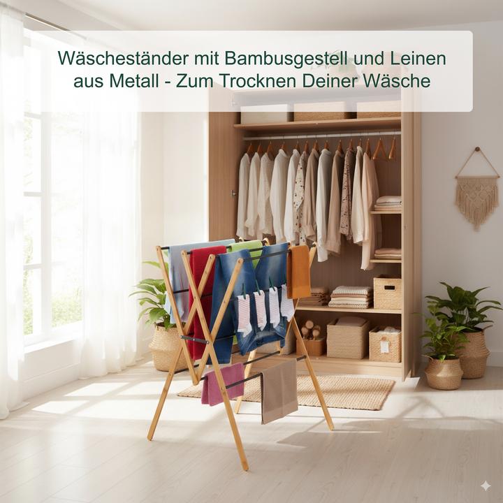Produktbild Relaxdays Wäscheständer