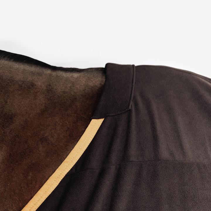 Produktbild Fouganza Fleecedecke Basic Pferd/Pony schwarz (165 cm)