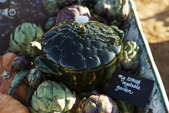 Image du produit Staub Artichaut (22 cm, Cocotte + faitout, Fonte)