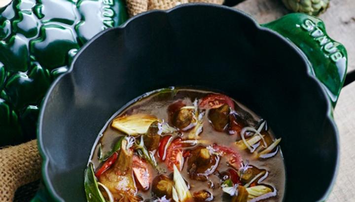 Image du produit Staub Artichaut (22 cm, Cocotte + faitout, Fonte)