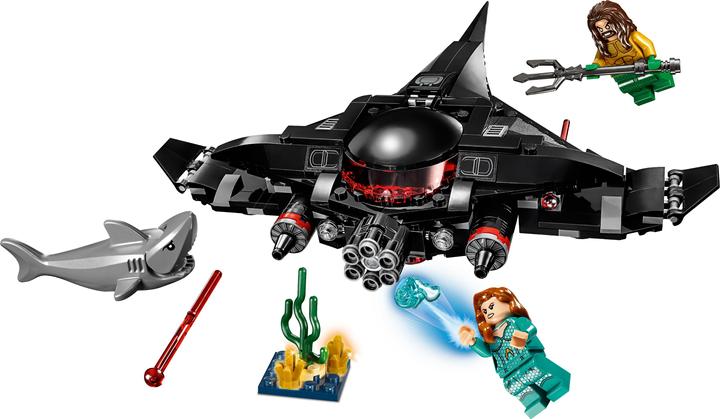 Actual product image LEGO DC Super Heroes Aquaman Attack by Black Manta (76095)