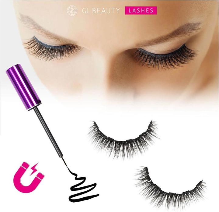 Produktbild GL Beauty Magnetic Lashes Set Nr. 4 (Künstliche Wimpern)