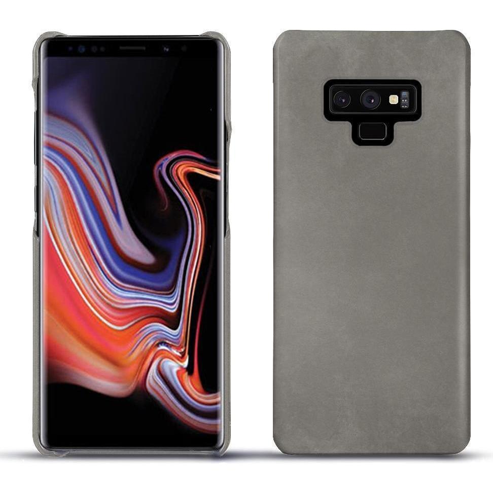 Noreve Lederschutzhülle (Samsung Galaxy Note 9), Smartphone Hülle, Grau