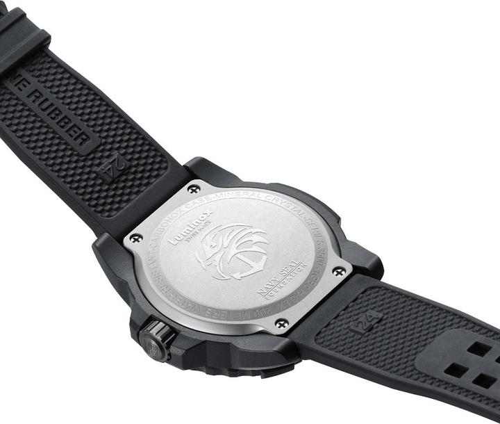 Immagine prodotto Luminox Navy Seal XS.3517.NSF.SET (Fatto in Svizzera, Lunetta girevole a sinistra, Orologio da polso analogico, 45 mm)