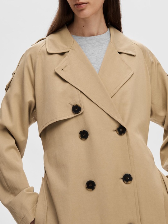 Image du produit Selected Femme Trench-coat à double boutonnage (40)