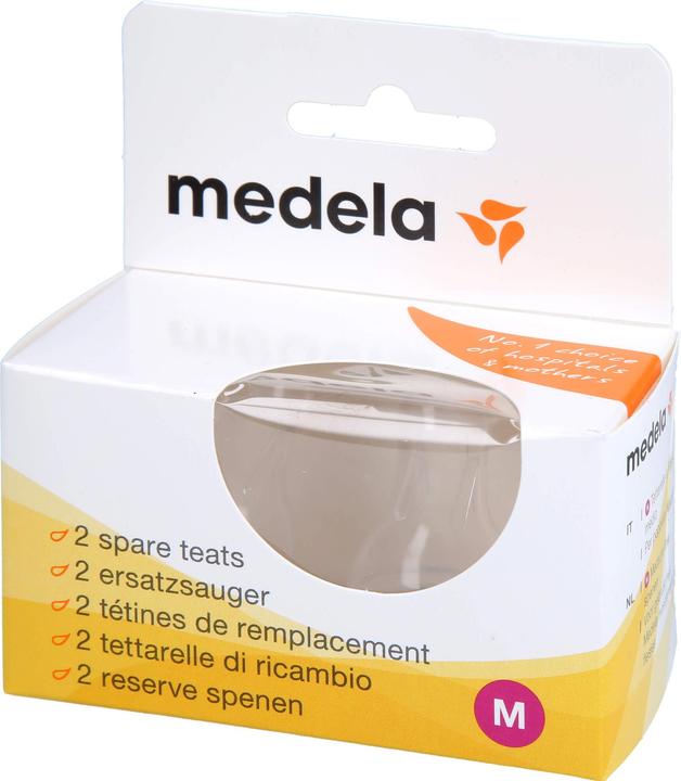 Produktbild Medela Ersatzsauger M 2 (mittlerer Fluss)