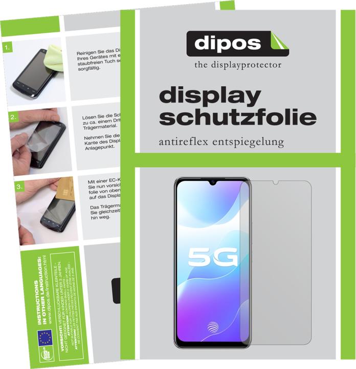 Produktbild Dipos Displayschutzfolie Antireflex (1 Stück, Vivo S7e 5G)