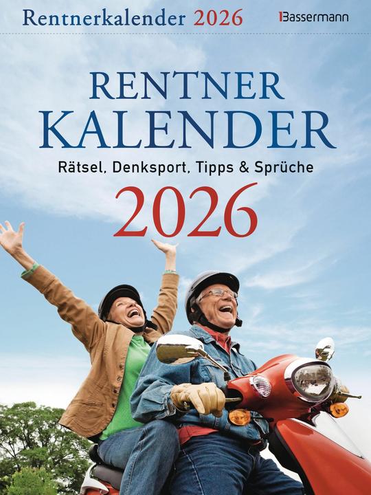 Produktbild Rentnerkalender 2026. Der beliebte Abreisskalender bringt Schwung in den Ruhestand