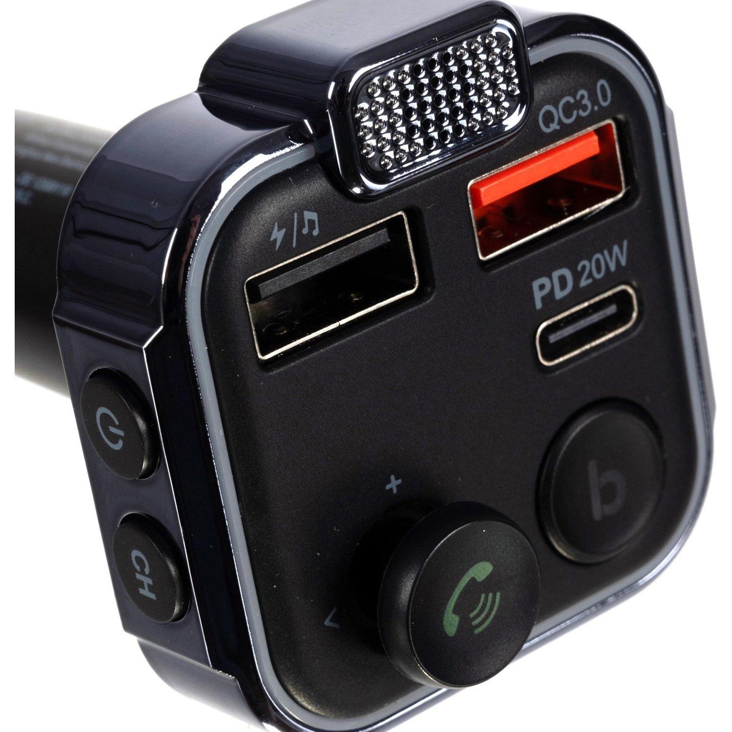 BaByliss, Autoradio Zubehör, Bluetooth-Sender mit Autoladegerät 12 V / 24 V