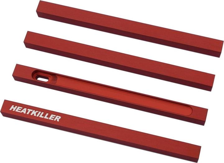Actual product image Watercool HEATKILLER Tube - struts 150mm mounting, red