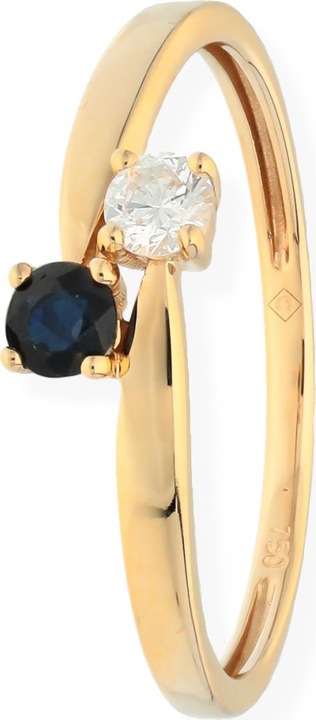 Actual product image Carat Colorstone (54, 750/18 K Gold)