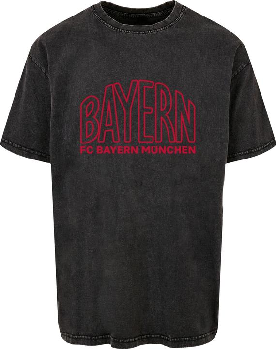 Immagine prodotto FC Bayern München Maglietta oversize con logo rosso lavato con acido - 115271 (3XL)