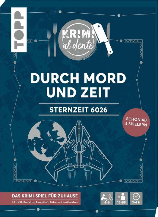 Actual product image Thriller al dente - Stardate 6026 - Through murder and time (German)