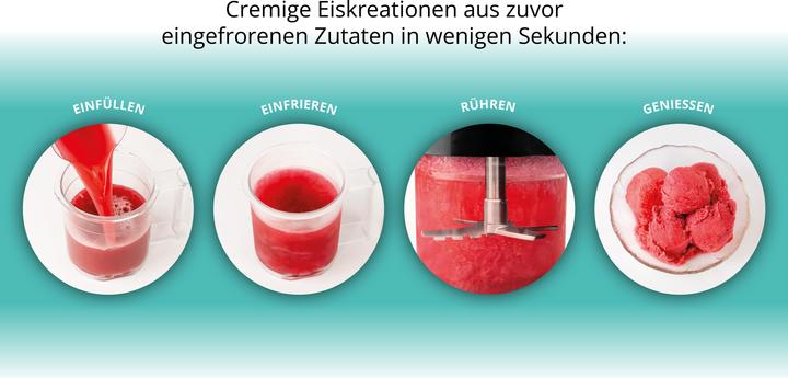 Actual product image Unold 48805 Eismaschine CREAM DREAM Eismaschine inkl. Zubehör
