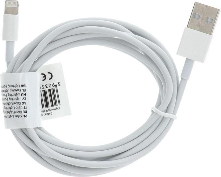 Produktbild Toshiba Kabel OEM Kabel USB A zu Lightning C602 2 m weiss (2 m, USB 2.0)