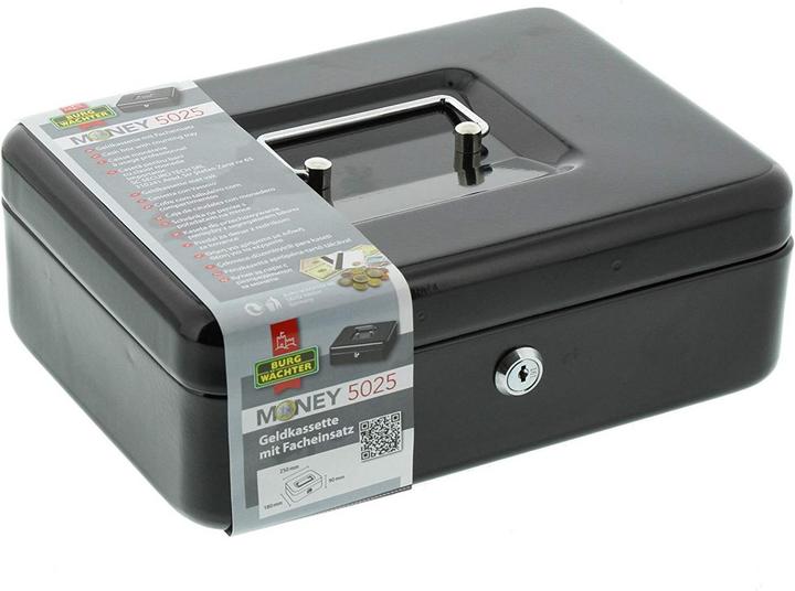Actual product image Burg Wächter Cash box MONEY 5025 black