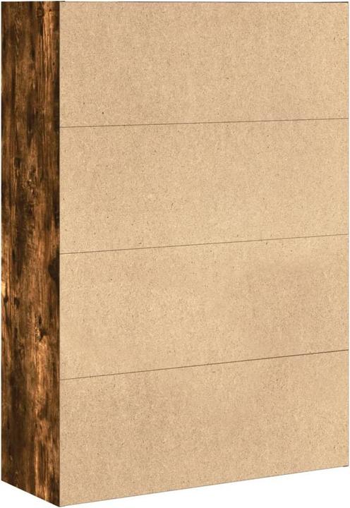 Immagine prodotto vidaXL Bücherregal Regal Standregal Büroregal Aufbewahrungsregal Räuchereiche (80 x 30 x 114 cm)