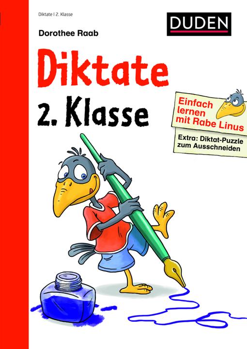 Produktbild Einfach lernen mit Rabe Linus - Diktate 2. Klasse (Deutsch, Dorothee Raab, 2015)