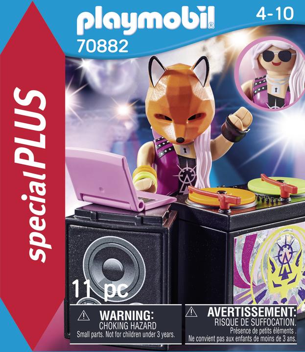 Actual product image Playmobil 70882 DJ with mixer (70882, Playmobil Special Plus)