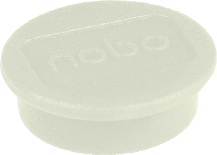 Image du produit Nobo Aimant rond 13mm 1915287 blanc 10 pièces (10 x)