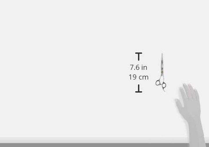 Actual product image Olivia Garden SilkCut Clipper 165 cm (16.50 cm)