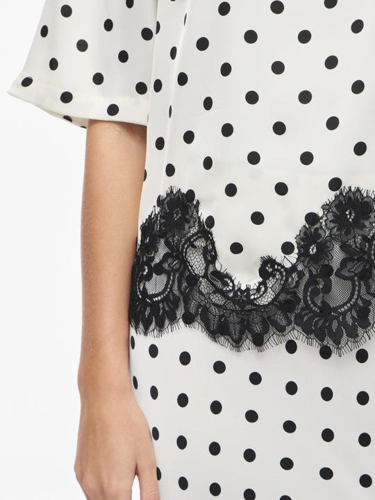 Immagine prodotto Vila VIDOTA Polka-Dot Oberteil mit kurzen Ärmeln (44)