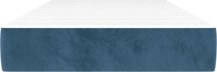 Immagine prodotto vidaXL Taschenfederkernmatratze Dunkelblau Samt (90 x 220 cm, Nucleo della molla)