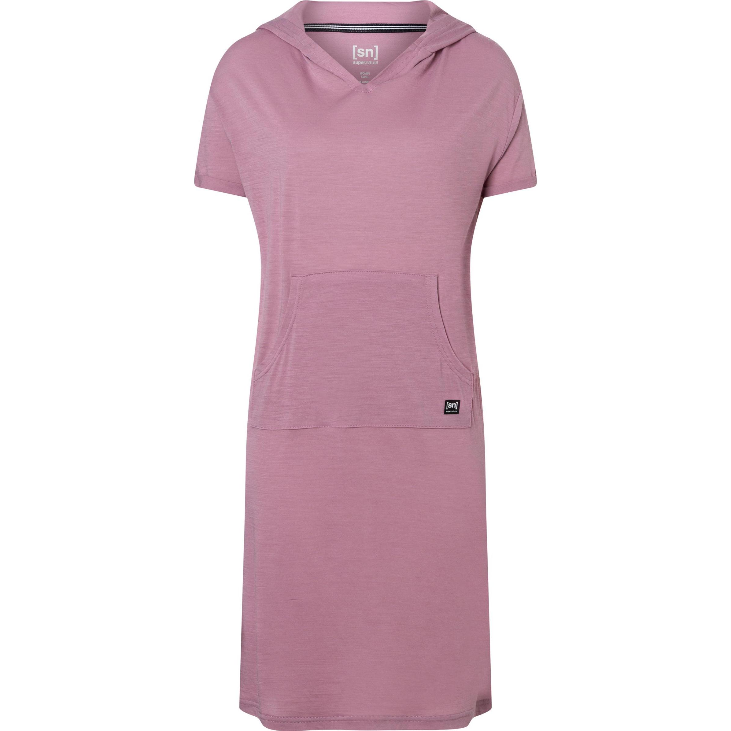 Super Natural, Damen, Kleider, Women's Hooded Dress, Rosa, (L)
