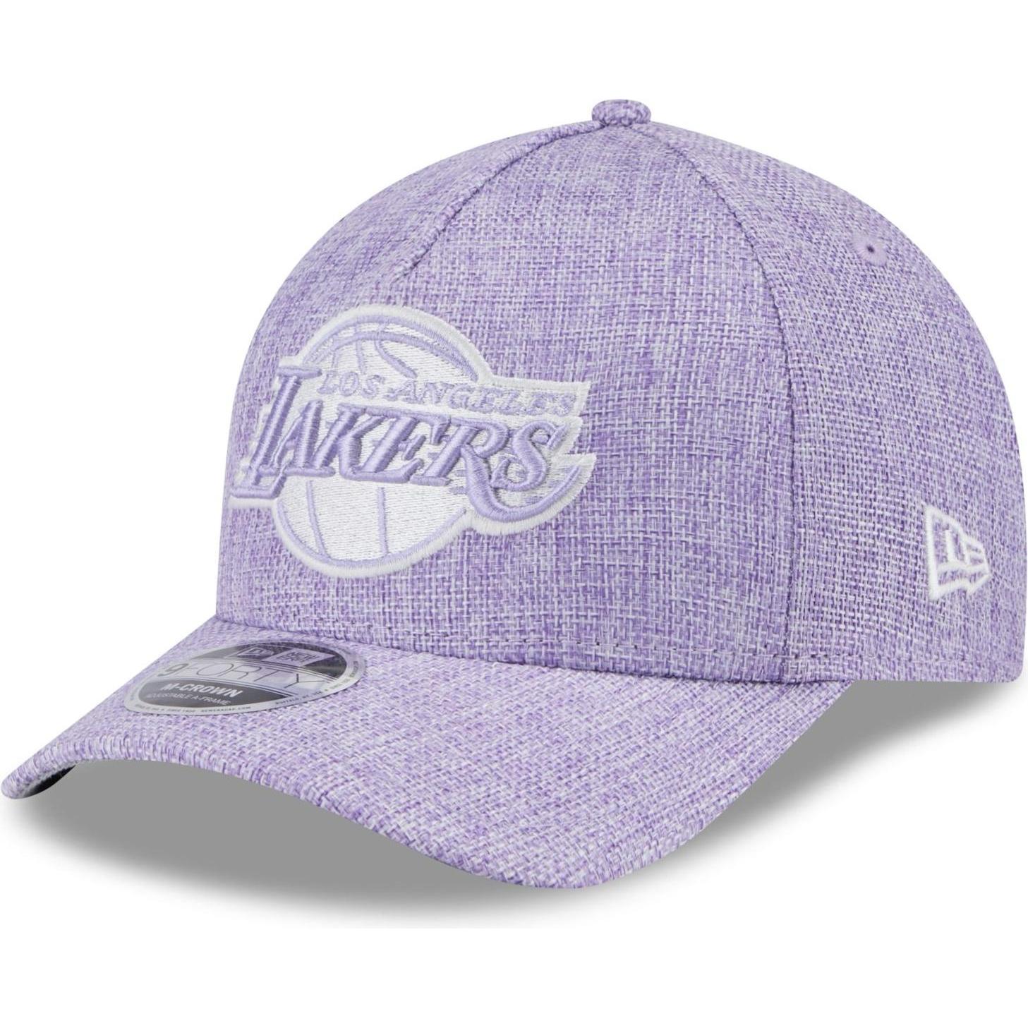 New Era, Herren, Cap, 9Forty M-Crown Cap - Weave Los Angeles Lakers Purple, Violett