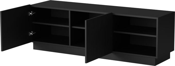 Actual product image Cama LIVERTI TV cabinet 150x42x48 black (150 x 42 x 48 cm)