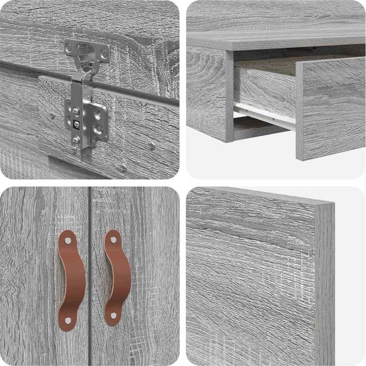 Actual product image vidaXL Storage bed (140 x 190 cm)