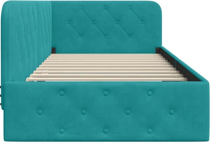 Actual product image vidaXL Eckbettgestell (100 x 200 cm)