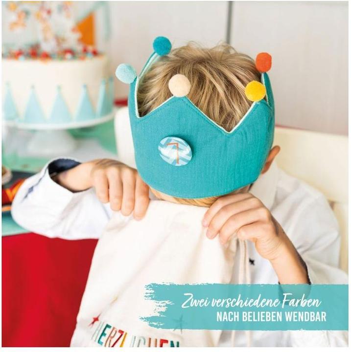 Actual product image Papierdrachen Birthday Crown