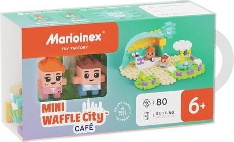 Marioinex Klocki Mini Waffle 80 kavinės elementų