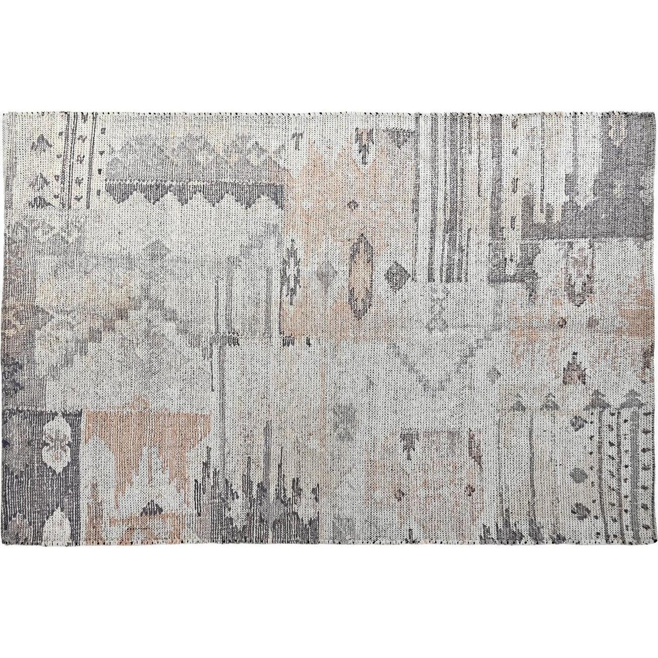 DKD Home Decor, Tappeto, Carpet Polyester Cotton Multicolour (120 x 180 x 0,7 cm) (120 x 180 cm)
