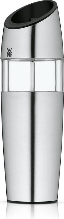 WMF Elektrische Mühle 20cm Salz und Pfeffermühle Keramikmahlwerk Glas (Salz, Pfeffer, Chili)