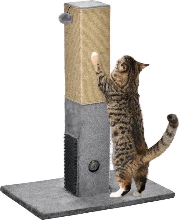 Actual product image PawHut Scratching post (79 cm, Grey)