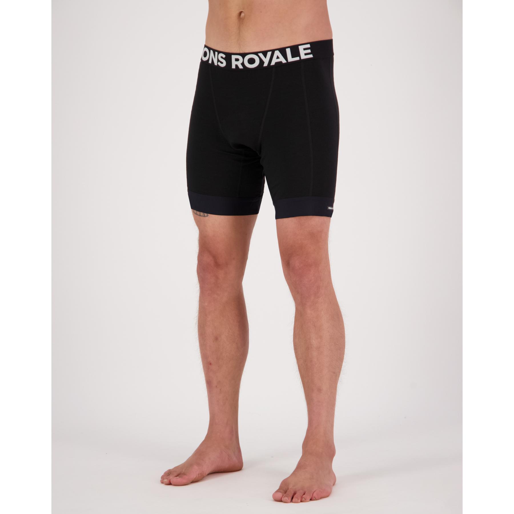 Mons Royale, Herren, Velohosen, Epic Merino Shift MTB Liner (XXL), Schwarz, XXL