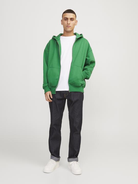 Produktbild Jack & Jones Plain Zip hoodie Kapuzenpullover mit Reissverschluss (L)