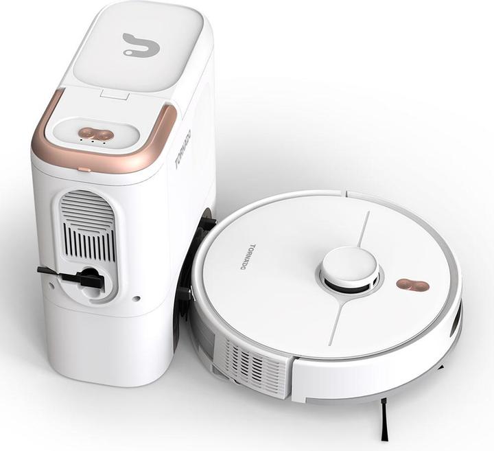 Immagine prodotto Tornado Robot Vacuum Mop 3000Pa, Laser SLAM Navigation, 120 Min, White (3000 Pa)