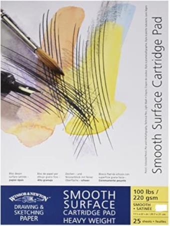 Actual product image Winsor & Newton Drawing pad Smooth Surface (A3, No binding)