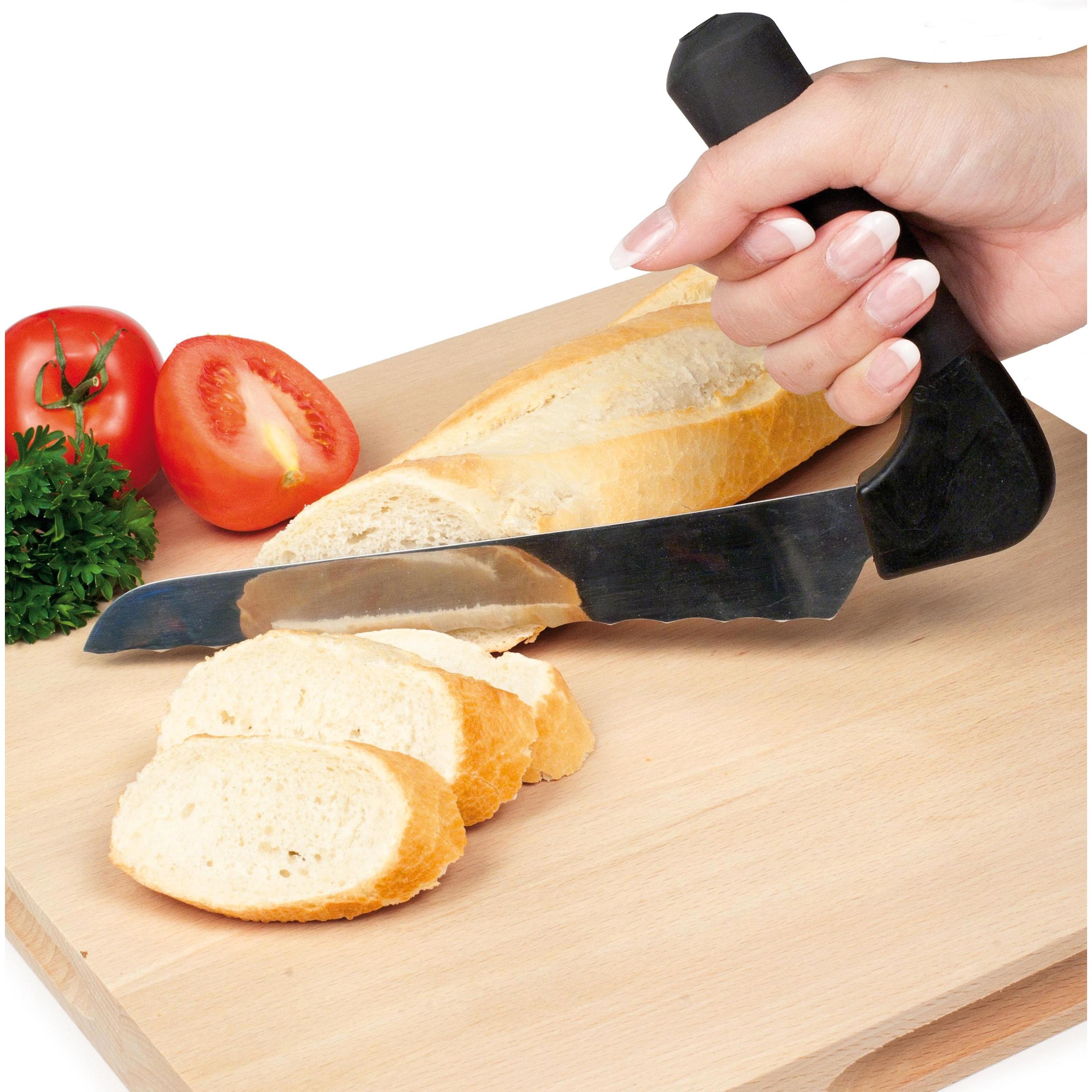 Thumbnail - Vitility Brotmesser, Küchenmesser, Schwarz
