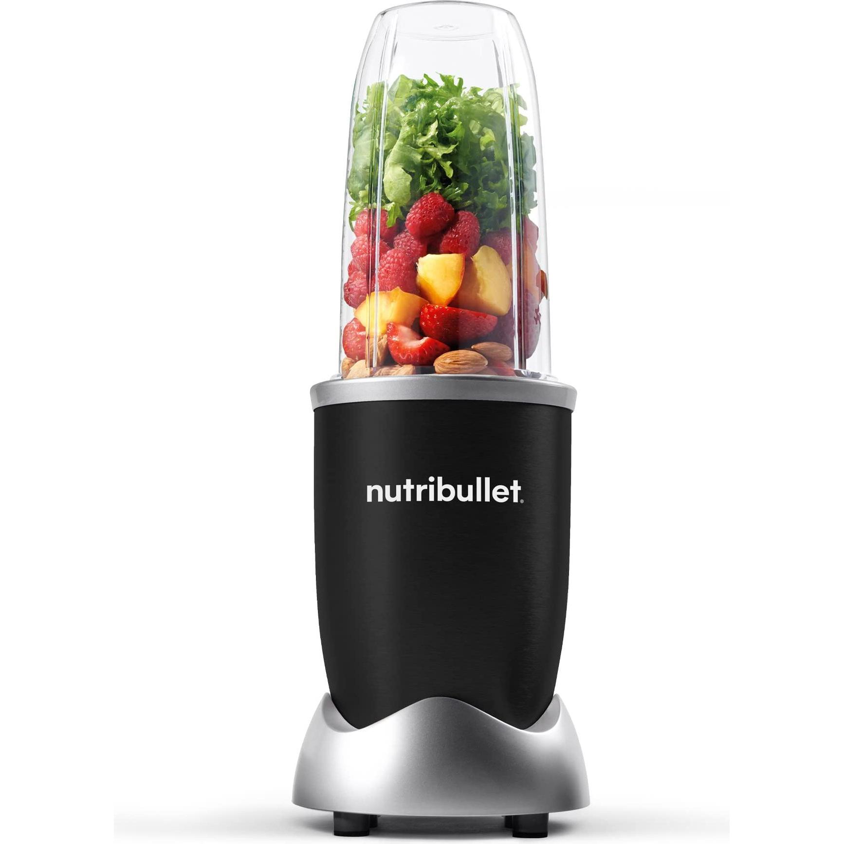 NutriBullet Pro NB904B, Frullatore a bicchiere, Argento