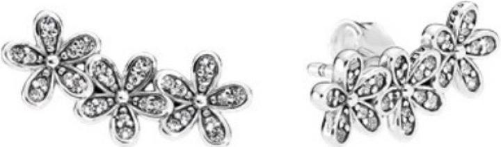 Actual product image Pandora Stud earrings glossy daisies (Silver)