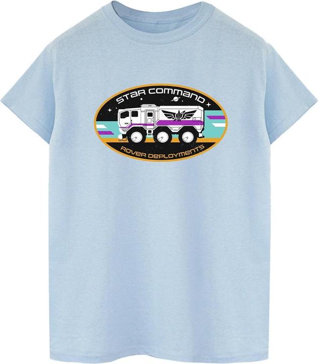 Actual product image Disney Womens/Ladies Lightyear Rover Deployment Cotton Boyfriend T-Shirt (XL)