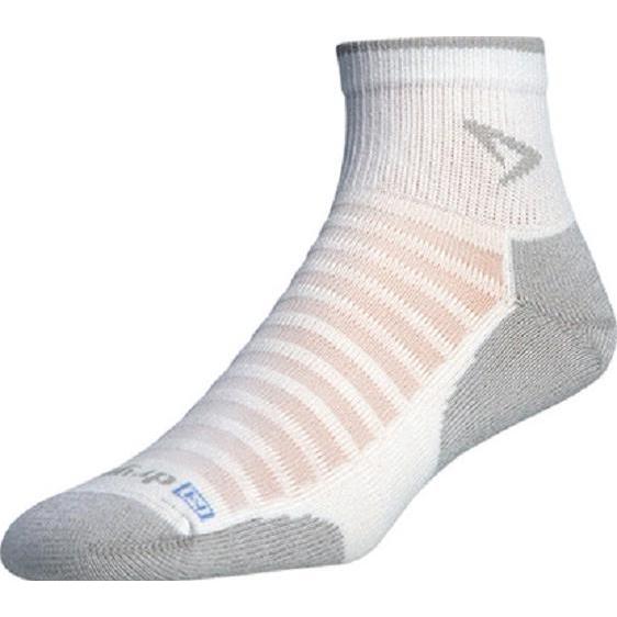 Drymax, Herren, Sportsocken, Running Lite-Mesh 1/4 Crew (44 - 47), Weiss