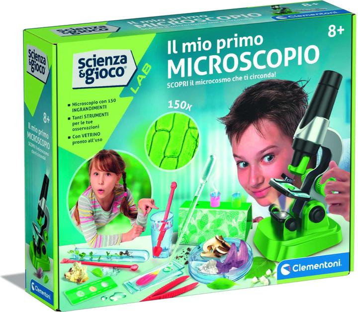 Actual product image Clementoni Il mio primo Microscopio IT